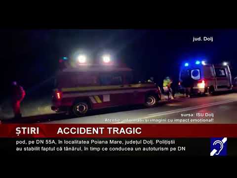 Accident tragic în Dolj