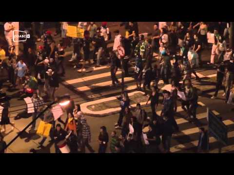 "Hoje eu estou feliz, eu vim pra rua pra mudar o meu país"; confira video do protesto no Grande ABC