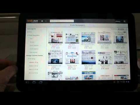 how to use the kindle app