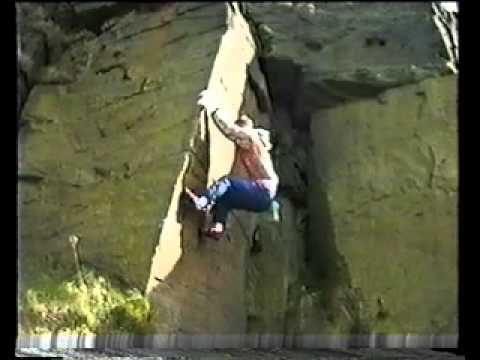 Rock climbing in Holmfirth