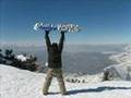 Snowboarding in SnowBasin