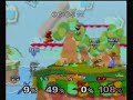 Friendlies (Red Team) nay=Fox 3Years=Samus (Blue Team) Aero=Marth redem=Peach