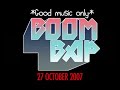 BoomBap 27 October @ Wonderbar