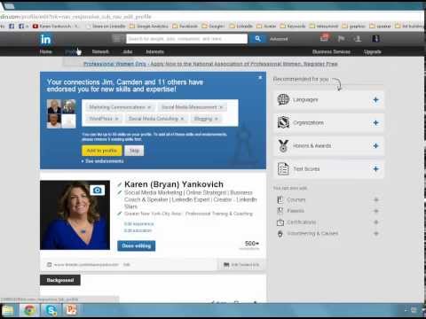 how to work linkedin