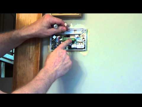 how to adjust emerson thermostat