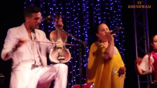 Oussibou Et Fatima El Hajeb-اسيبو وفاطمة الحاجب في مهرجان ايت اسحاق 2014