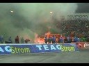 Rot Weiss Erfurt - SG Dynamo Dresden Pyro der Ultras Dynamo in Erfurt