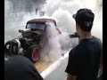 rat-rod burnout