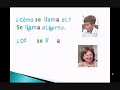Learn Spanish online: verbo -llamarse