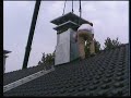 Schoorstenen geplaatst op oude station van Houten. Schoorstenen geplaatst op oude station van Houten.
