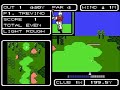 i play 3 holes. im not very good at this game. i used to be pretty good, but i havent played in a while.