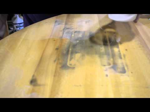 how to whiten wooden furniture