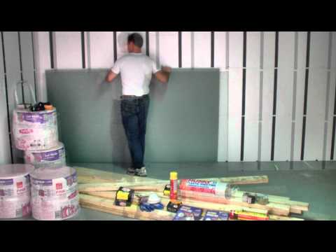 how to fasten drywall to metal studs