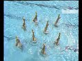 Russia  Team  Budapest 2006 Synchronized Swimming