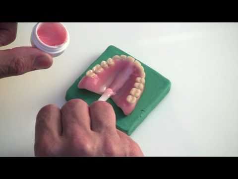 how to repair broken dentures