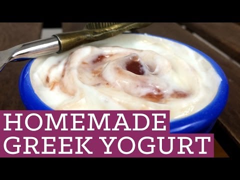 how to drain greek yogurt