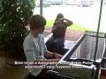 Justin Beiber plays Classical Piano while at kiss95.7
