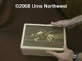 Marquetry Music designer series cremation urn Marquetry Music designer series cremation urn