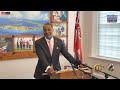 Live Video: Premier David Burt Press Conference