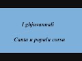 I ghjuvannali - Canta u populu corsu
