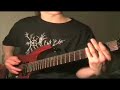 Cryptopsy - Screams Go Unheard Guitar Cover