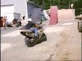 moterbike jump and crash