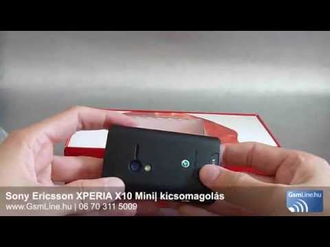 Sony Ericsson XPERIA X10 mini teszt vide�
