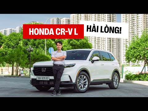 Người dùng đánh giá Honda CR-V 2024 bản L giá 1,159 tỷ đồng: Rất hài lòng dù còn 2 điểm trừ nhỏ