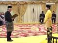 Upacara mengangkat sumpah sebagai Perdana Menteri di Istana Negara (03-04-2009)