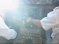 747 400 cockpit approach and landing into ezeiza runway 11