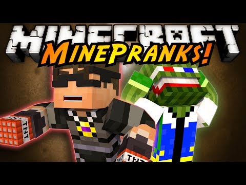 Minecraft MinePranks : PRANKING BASHURVERSE!