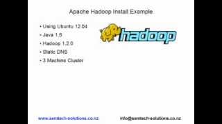 An Example Hadoop Install