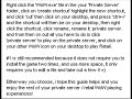This is a Video made from the [Admin] of 'The Gods Realm' Private WoW Server.On how to Connect to 'The Gods Realm'We now have a Offical Signup Page!Go to the link below, make a account, follow the steps of the video and enjoy!Signup Page:http://xxunderworldxx.no-ip.biz/The Server is a RPPVP Server, with a database never before seen, new starting locations, new quests, new instances and of course the usual, new items, skills, ect ect.EDIT: The server is currently down, we arent sure when it will be back up, Go to our forums for more information on why and or when the server will be back up! Also you can just talk to the Staff or support us by creating an account and posting every so often on the forums!Link to the forums:http://xxunderworldxx.no-ip.biz/forum/index.php