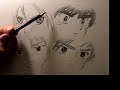 how to draw manga eyes four different ways  pt 2 