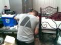 Doc Barnum stabbing me with a needle in the vein