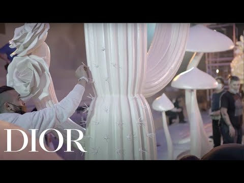 DIOR: The making of the Dior Men's Summer show set