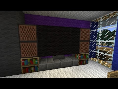 how to make a tv in minecraft no mods