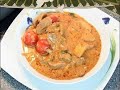 thai food video recipe: how to make red curry with duck
