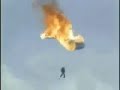 Flaming Parachute Jump