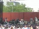 These guys opened up for The Hold Steady on 6/29, I'm pretty sure their headbanging skills had something to do with the eventual downpour.