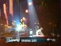 Rihanna Falls At France Concert