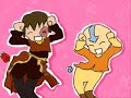 Avatar Caramelldansen Aang and Zuko Dance!