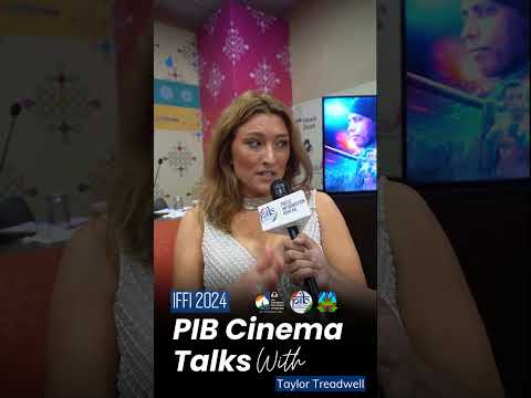 Actor Taylor Treadwell talks to PIB and says that #IFFI is one of the best, most organised festival