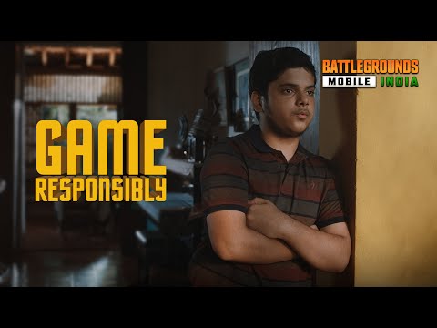 Battlegrounds Mobile India-#GameResponsibly