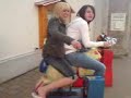 Manu und Seli reiten aufn Hasal