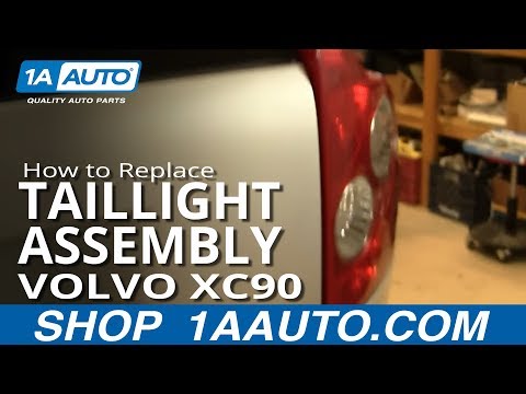 How To Install Replace Taillight and Bulb Volvo XC90 03-12 1AAuto.com