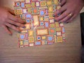 Оригами видеосхема коробочки для конфет 2