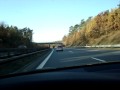 Police chasing in German Autobahn