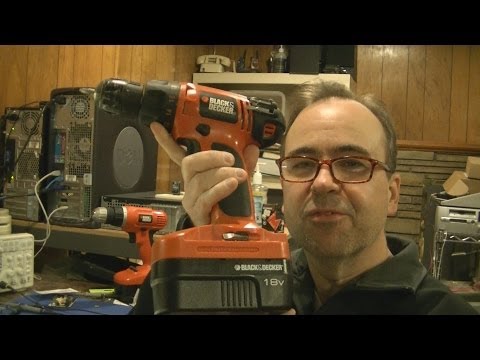 how to repair rebuild b&d 18v battery