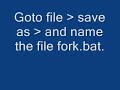 How to Crash a Computer - Fork Bomb